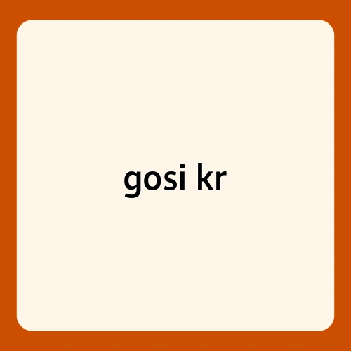 gosi kr