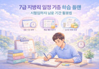 7급 지방직 일정