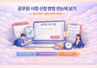 공무원 시험 신청